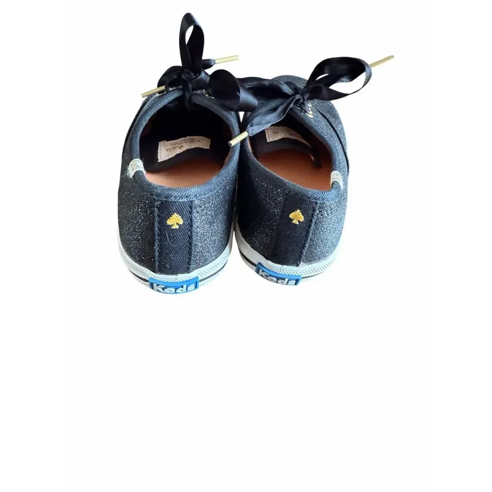 Kate Spade x Keds Champion Glitter Sneakers - Black_6